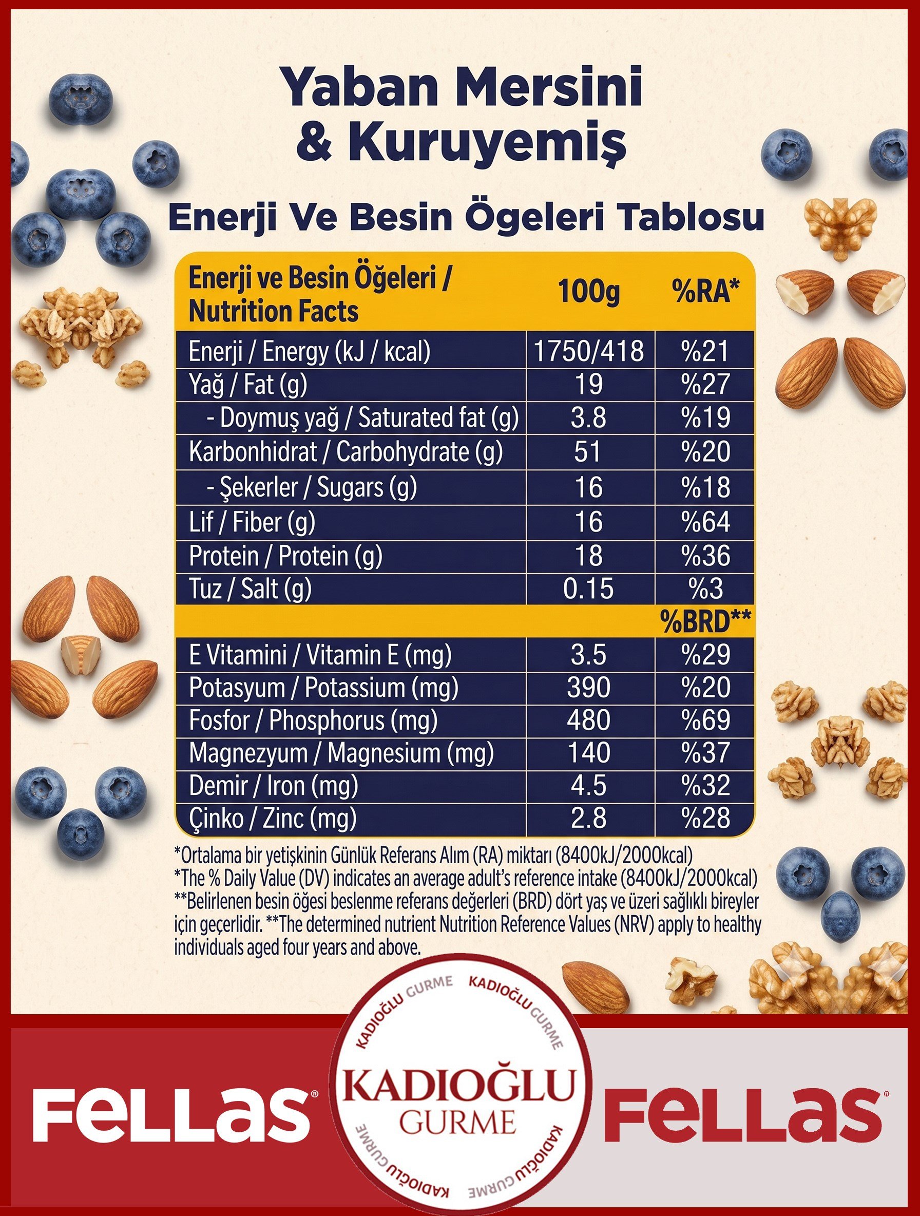 Fellas Granola 6'lı Süper Paket