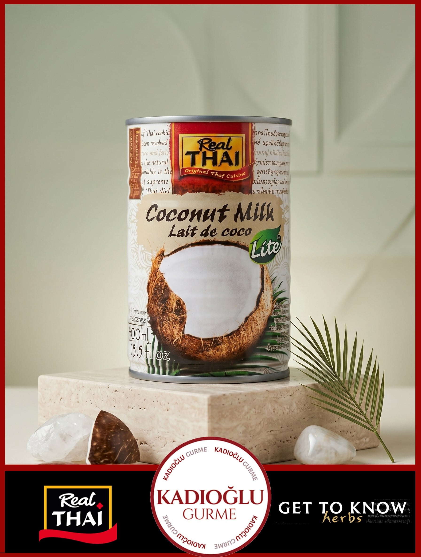 HINDISTAN CEVIZI SUTU REAL THAI 400 ML