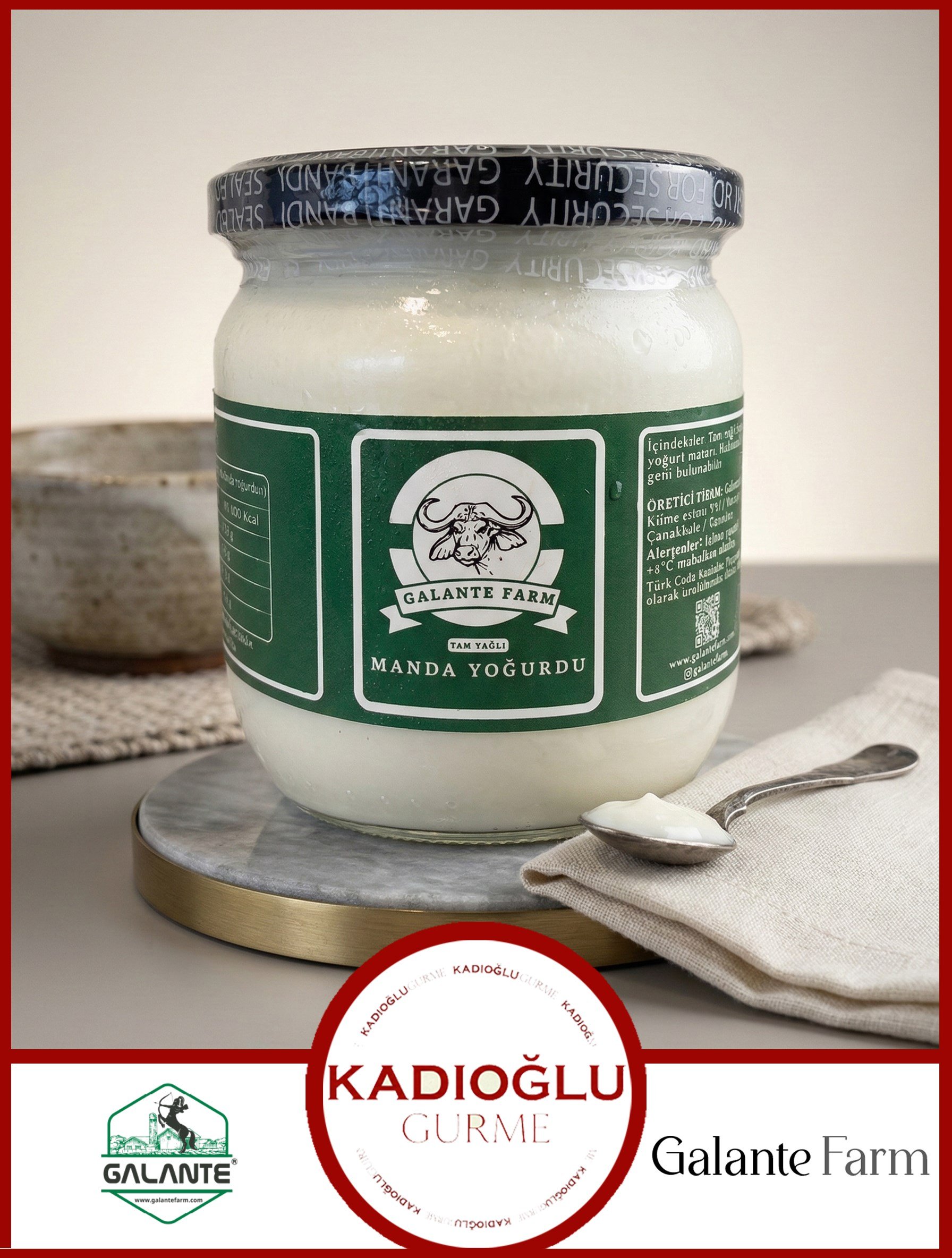MANDA YOĞURT 400 GR