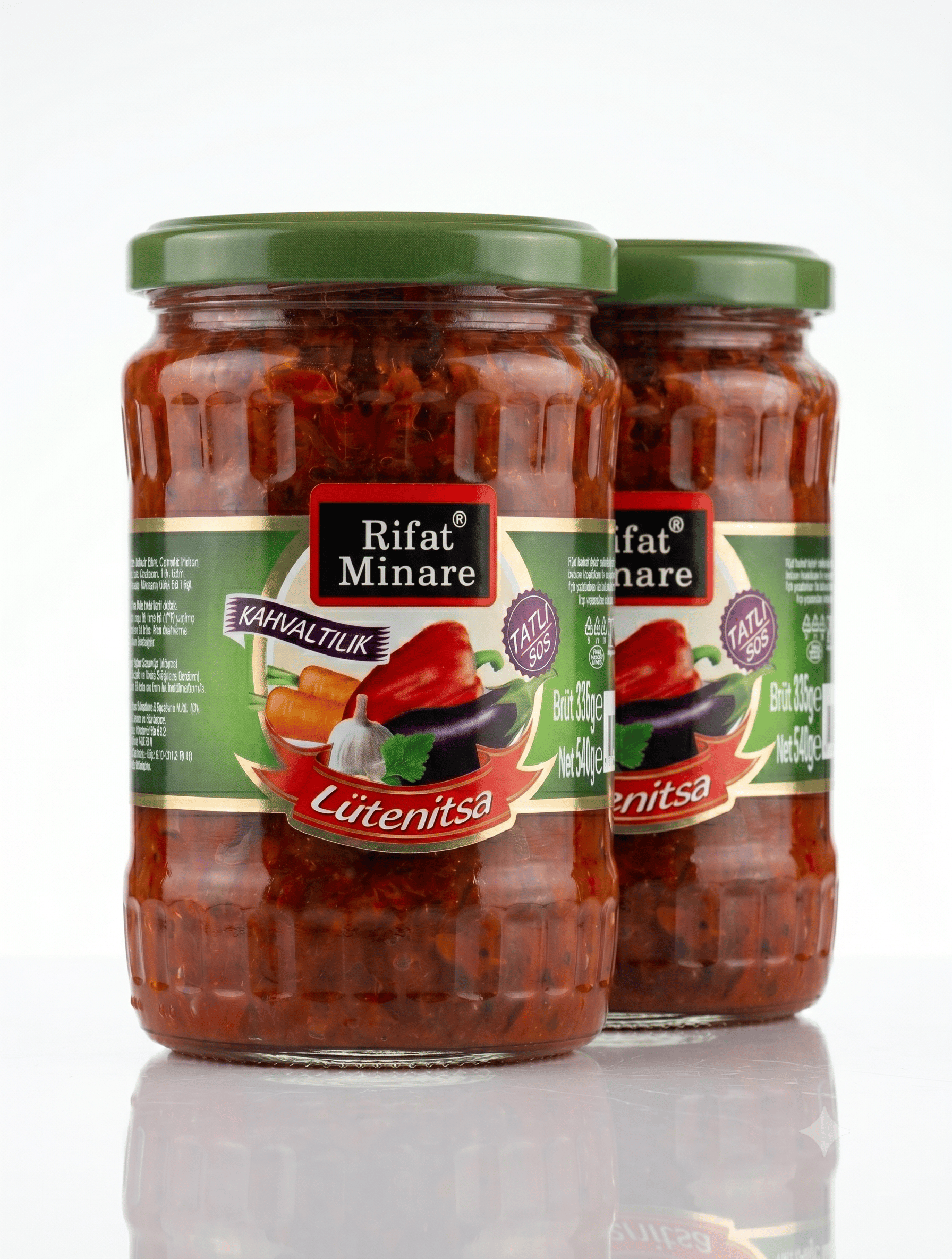 Rifat Minare 2 Adet Rifat M. Lutenitsa Tatlı Sos 540 gr