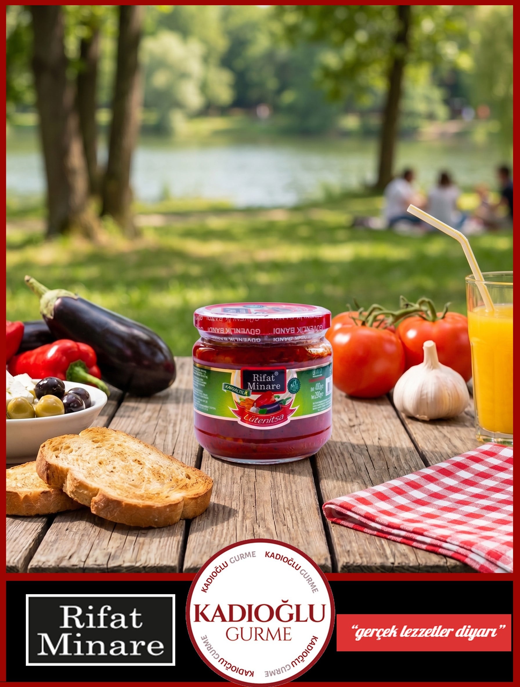 Rifat Minare Lutenitsa Kahvaltılık Acı Sos 290 gr