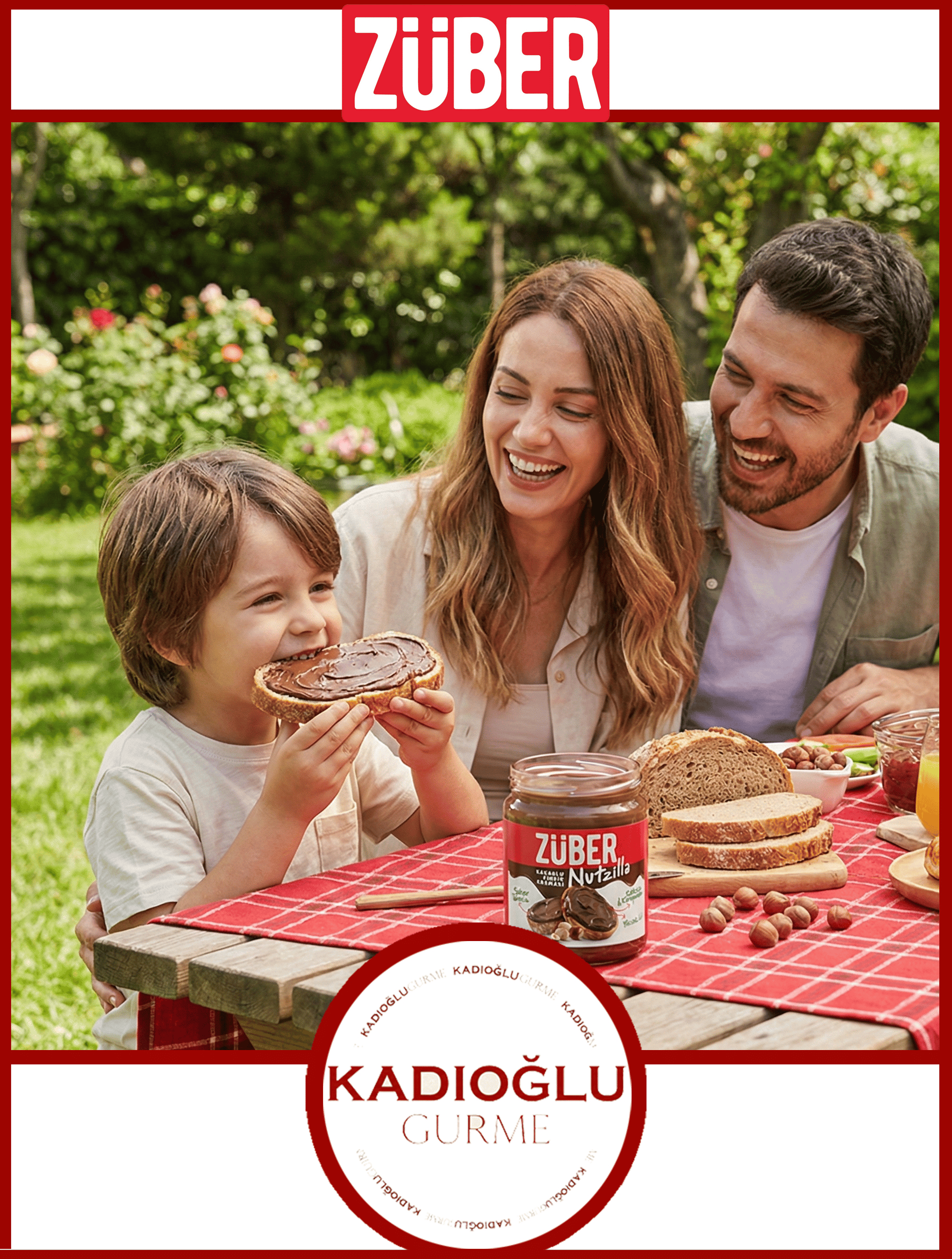 Züber Nutzilla Fındık Kreması Kakaolu 315 Gr