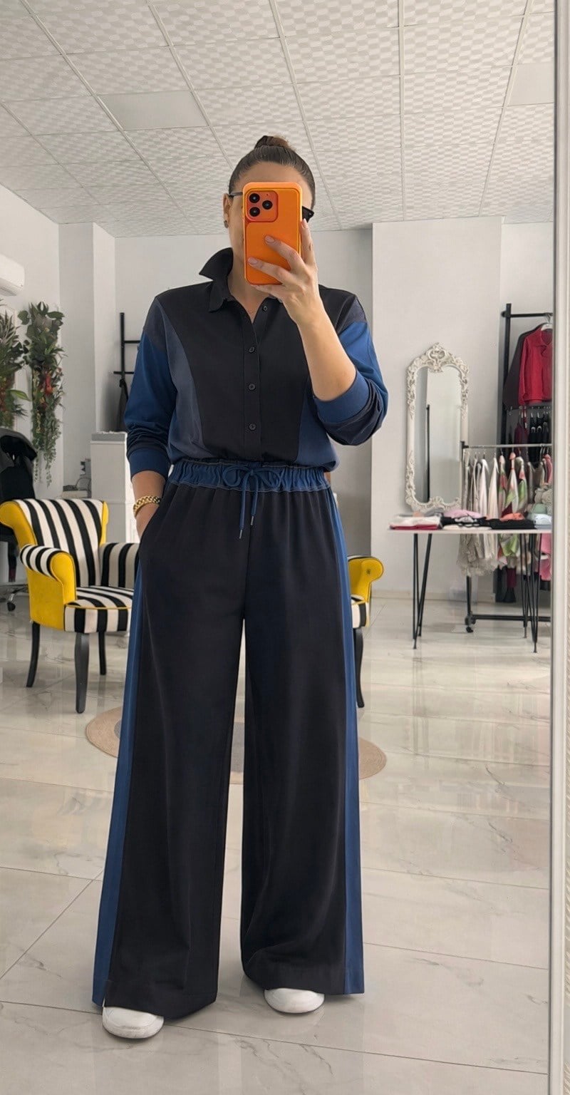 Orijinal Model , Jean Detaylı , Tencel Premium Takım