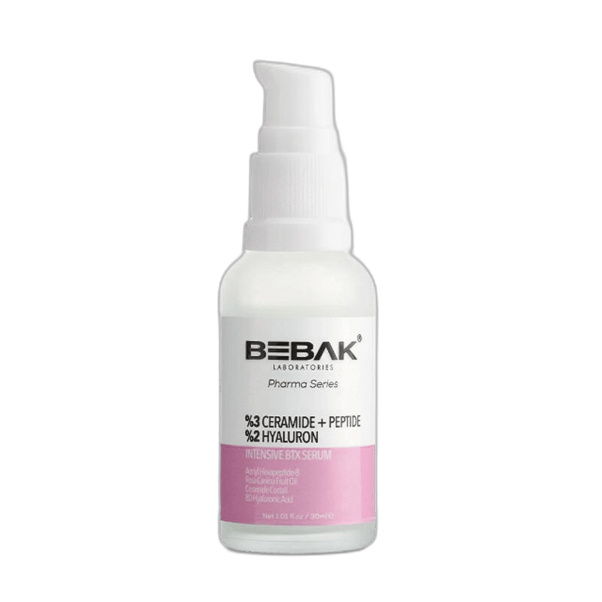 BEBAK %3 CERAMIDE + PEPTIDE + %2 HYALURON INTENSIVE BTX SERUM 30 ml şişeYüz SerumuBEBAK KOZMETİK1MST-14170BEBAK %3 CERAMIDE + PEPTIDE + %2 HYALURON INTENSIVE BTX SERUM 30 ml şişe