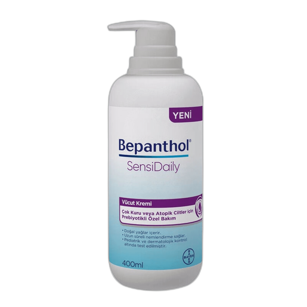 BEPANTHOL SENSIDAILY VUCUT KREMI 400 ml tüpVücut KremiBAYER1MST-10629BEPANTHOL SENSIDAILY VUCUT KREMI 400 ml tüp