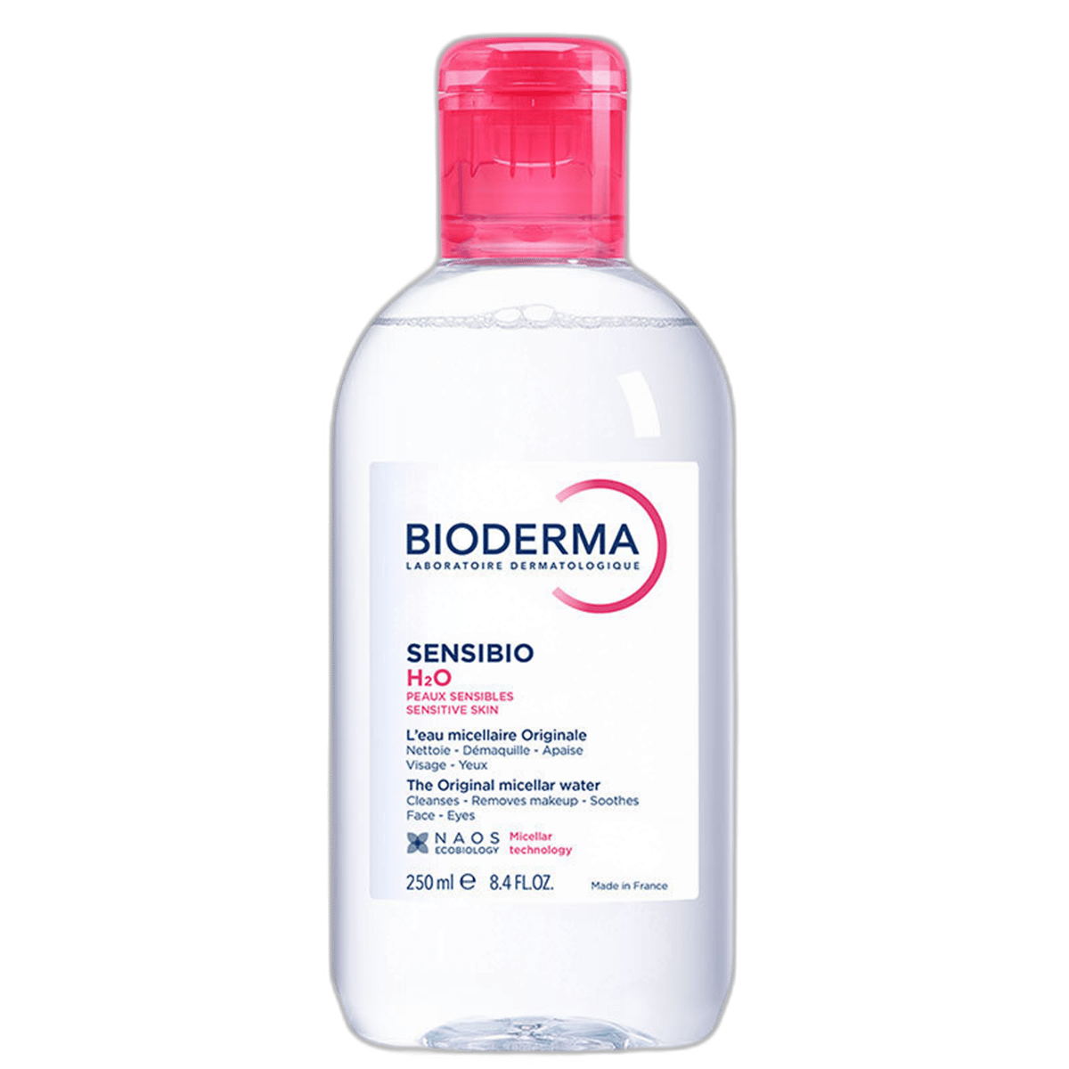 BIODERMA SENSIBIO H20 MISEL SOLUSYON 250 ml şişeMakyaj Temizleme Suyu & Sütü & KöpüğüNAOS İSTANBUL1MST-12022BIODERMA SENSIBIO H20 MISEL SOLUSYON 250 ml şişe