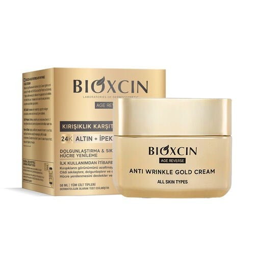 BIOXCIN AGE REVERESE KIRISIKLIK KARSITI KREM 50 ml kutuYüz KremiDERMA-COS1MST-12990BIOXCIN AGE REVERESE KIRISIKLIK KARSITI KREM 50 ml kutu