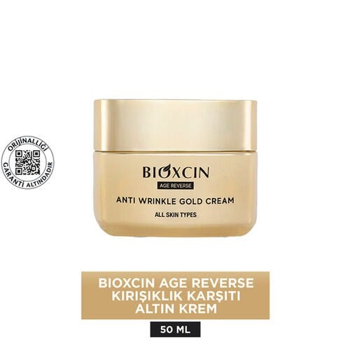 BIOXCIN AGE REVERESE KIRISIKLIK KARSITI KREM 50 ml kutuYüz KremiDERMA-COS1MST-12990BIOXCIN AGE REVERESE KIRISIKLIK KARSITI KREM 50 ml kutu