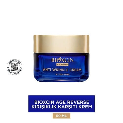 BIOXCIN AGE REVERSE KIRISIKLIK KARSITI KREM 50 ml kutuYüz KremiDERMA-COS1MST-12920BIOXCIN AGE REVERSE KIRISIKLIK KARSITI KREM 50 ml kutu
