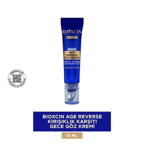 BIOXCIN AGE REVERSE KIRISIKLIK KARSITI GOZ KREMI 15 ml tüpGöz Kremi & LosyonuDERMA-COS1MST-11941BIOXCIN AGE REVERSE KIRISIKLIK KARSITI GOZ KREMI 15 ml tüp