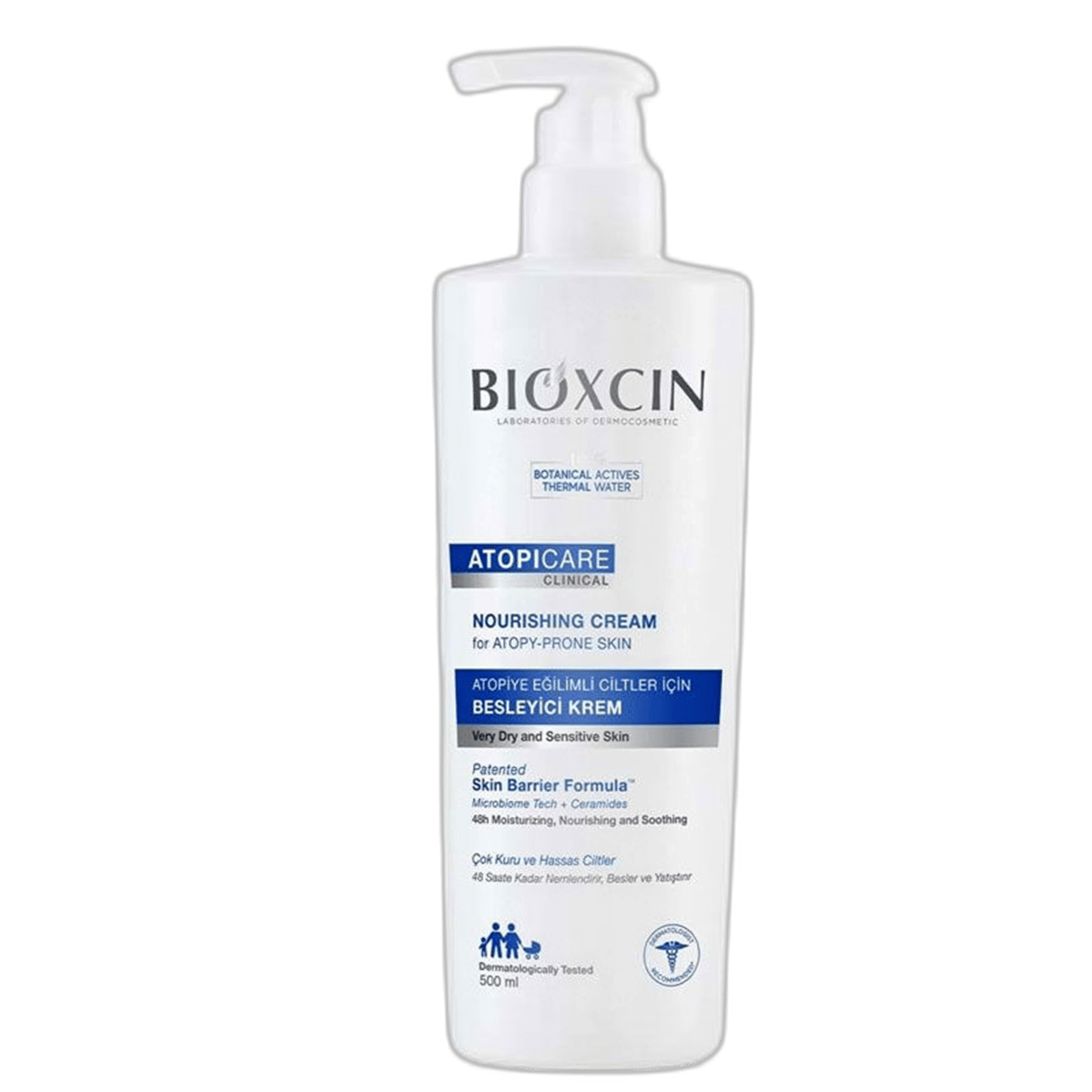 BIOXCIN ATOPICARE CREAM 500 ml şişeYüz KremiDERMA-COS1MST-7992BIOXCIN ATOPICARE CREAM 500 ml şişe
