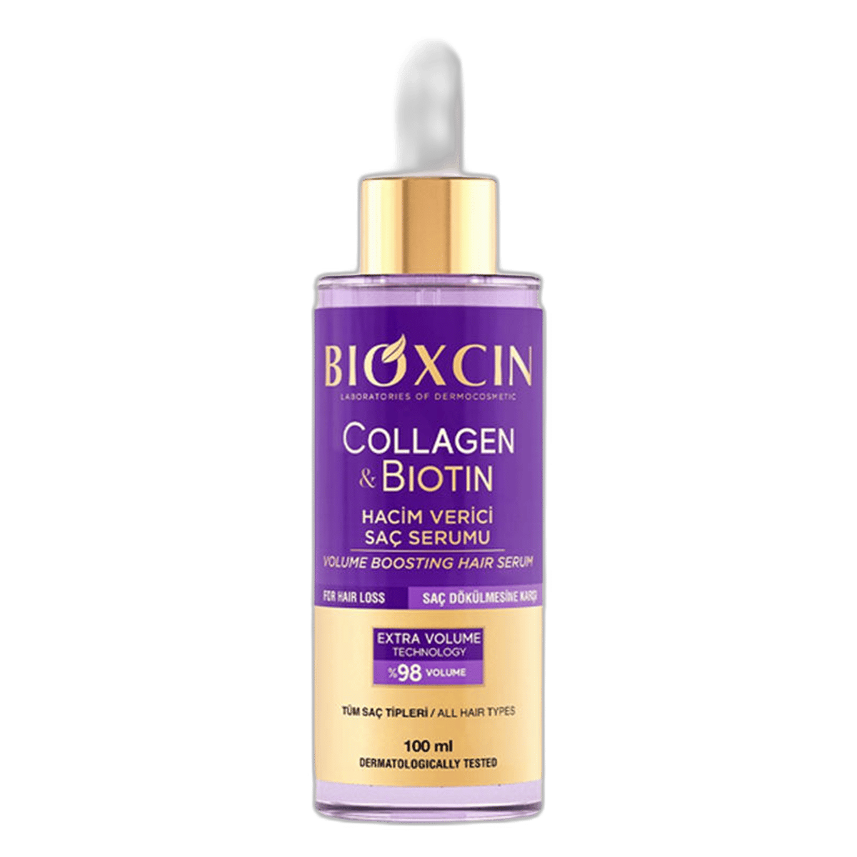 BIOXCIN COLLAGEN & BIOTIN HACIM VEREN SAC SERUMU 100 ml şişeSaç SerumuDERMA-COS1MST-10053BIOXCIN COLLAGEN & BIOTIN HACIM VEREN SAC SERUMU 100 ml şişe