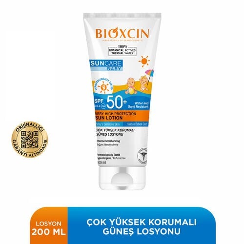 BIOXCIN SUNCARE BABY SPF50+ MINERAL GUNES KREMI 100 ml tüpBebek Güneş ÜrünleriDERMA-COS1MST-7911BIOXCIN SUNCARE BABY SPF50+ MINERAL GUNES KREMI 100 ml tüp