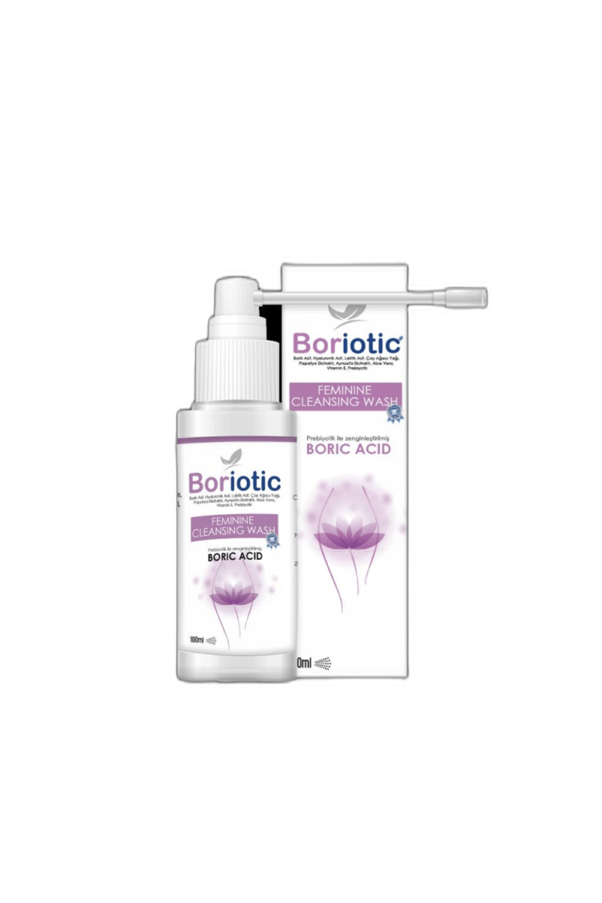 BORIOTIC VAJINAL INTIM YIKAMA SPREY 100 ml şişeVajinal DuşBİONELLA İLAÇ1MST-8821BORIOTIC VAJINAL INTIM YIKAMA SPREY 100 ml şişe
