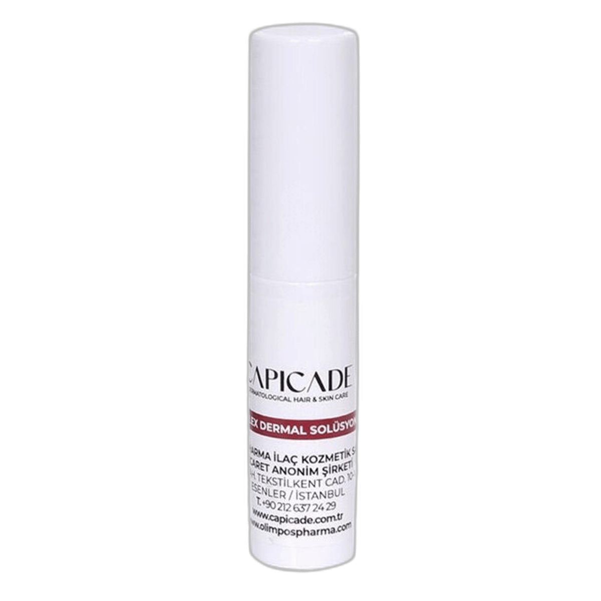 CAPICADE MOLEX DERMAL SOLUSYON 3 g şişeVücut SolüsyonuOLİMPOS PHARMA1MST-11429CAPICADE MOLEX DERMAL SOLUSYON 3 g şişe
