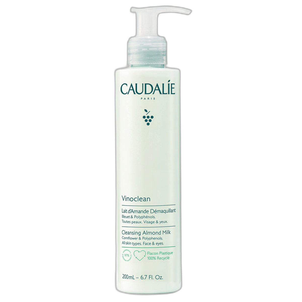 CAUDALIE VINOCLEAN CLEANSING ALMOND MILK 200 ml şişeMakyaj Temizleme Suyu & Sütü & KöpüğüCAUDALIE1MST-12052CAUDALIE VINOCLEAN CLEANSING ALMOND MILK 200 ml şişe