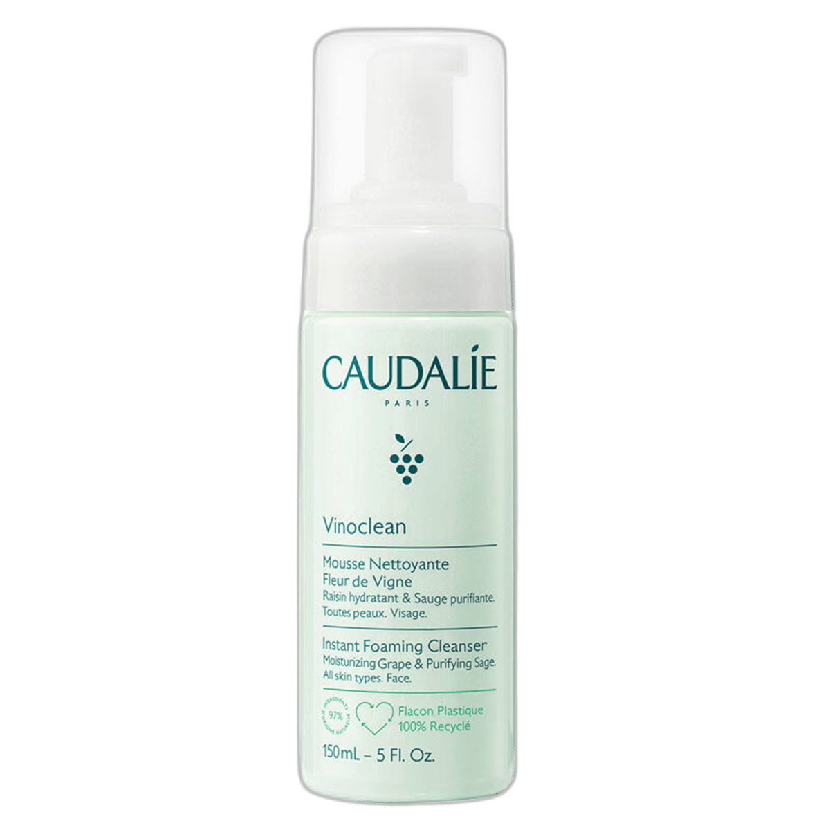 CAUDALIE VINOCLEAN INSTANT FOAMING CLEANSER 150 ml şişeYüz KöpüğüCAUDALIE1MST-13663CAUDALIE VINOCLEAN INSTANT FOAMING CLEANSER 150 ml şişe