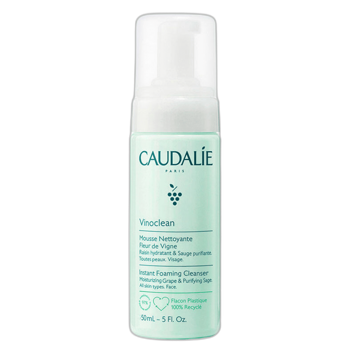 CAUDALIE VINOCLEAN INSTANT FOAMING CLEANSER 50 ml şişeYüz KöpüğüCAUDALIE1MST-13664CAUDALIE VINOCLEAN INSTANT FOAMING CLEANSER 50 ml şişe