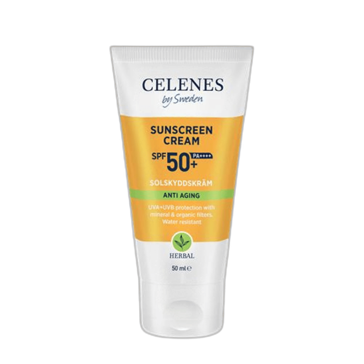 Celenes By Sweden Herbal Yaşlanma Karşıtı SPF50+ Güneş Kremi 50 mlYaşlanma Karşıtı Güneş KremiCelenes By Sweden1MST-15309Celenes By Sweden Herbal Yaşlanma Karşıtı SPF50+ Güneş Kremi 50 ml