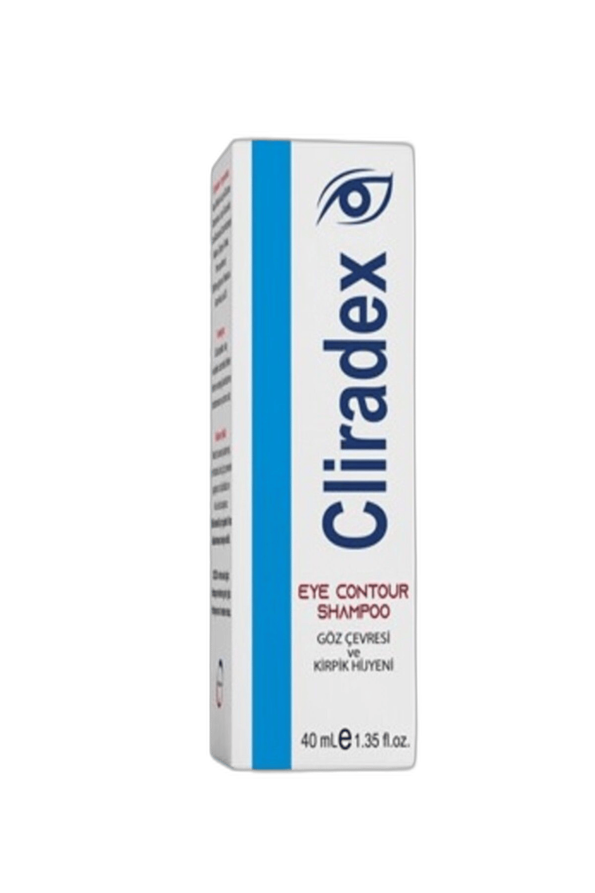 CLIRADEX EYE CONTOUR SHAMPOO 40 ml şişeKaş Ve Kirpik ŞampuanıPUBLIC HEALTH İLAÇ1MST-9495CLIRADEX EYE CONTOUR SHAMPOO 40 ml şişe