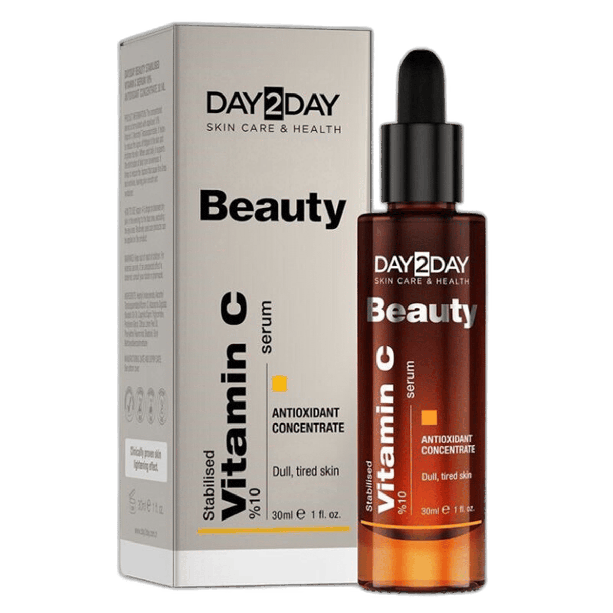 DAY2DAY BEAUTY STABILISED VITAMIN C SERUM 30 ml şişeYüz SerumuORZAKS1MST-13898DAY2DAY BEAUTY STABILISED VITAMIN C SERUM 30 ml şişe