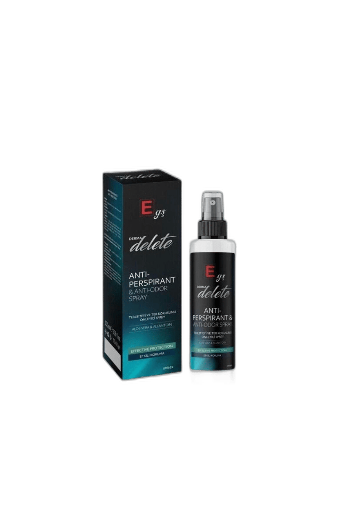 DERMADELETE TERLEMEYI VE TER KOKUSUNU ONLEYICI SPREY 100 ml şişeTerleme Önleyici SpreyBİANCO1MST-8791DERMADELETE TERLEMEYI VE TER KOKUSUNU ONLEYICI SPREY 100 ml şişe