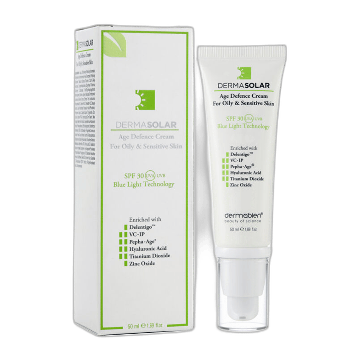 Dermasolar Age Defence Oily - Sensitive Skin Spf30 Cream 50 mlYüz KremiDermabien1MST-15357Dermasolar Age Defence Oily - Sensitive Skin Spf30 Cream 50 ml
