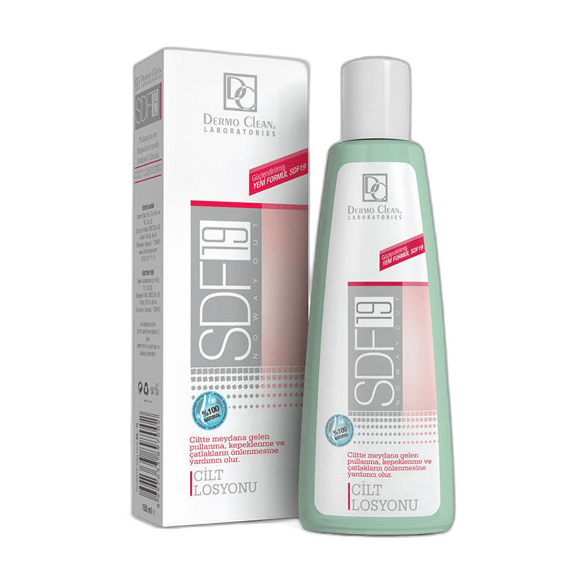 DERMO CLEAN SDF 19 CILT LOSYONU 150 ml şişeVücut Losyonu & SütüHD İLAÇ1MST-11157DERMO CLEAN SDF 19 CILT LOSYONU 150 ml şişe