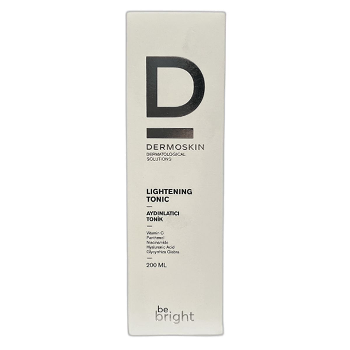 DERMOSKIN BE BRIGHT AYDINLATICI TONIK 200 ml şişeYüz ToniğiMATİLEK1MST-14349DERMOSKIN BE BRIGHT AYDINLATICI TONIK 200 ml şişe