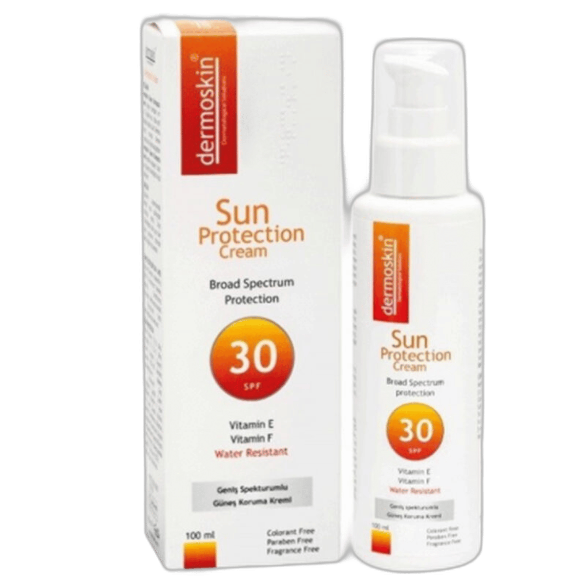 DERMOSKIN SUN PROTECTION SPF30 CREAM 100 ml şişeGüneş Kremi & JeliMATİLEK1MST-14917DERMOSKIN SUN PROTECTION SPF30 CREAM 100 ml şişe