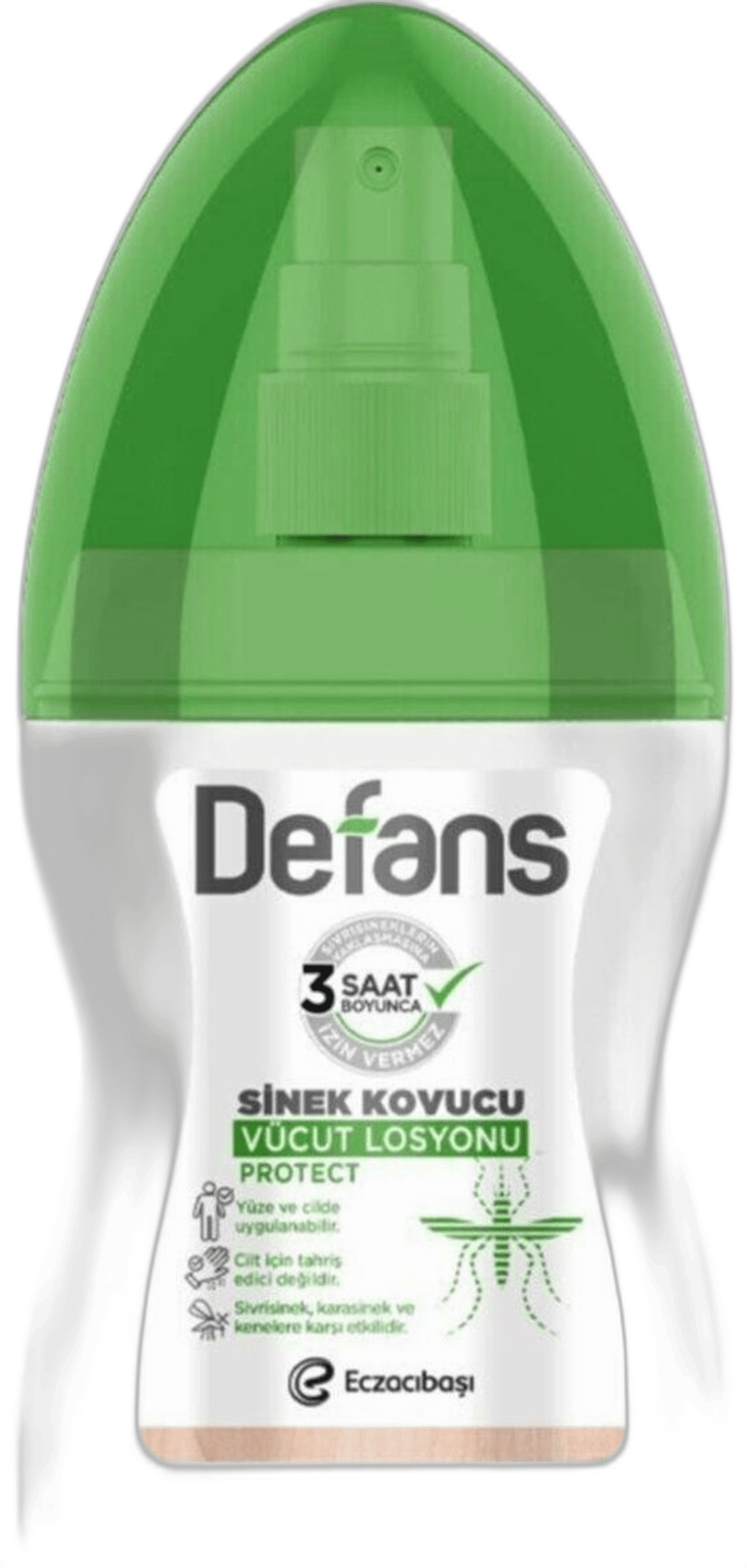 DETAN DEFANS PROTECT SINEK KOVUCU VUCUT SPREYI 100 ml şişeVücut SpreyiECZACIBAŞI1MST-11302DETAN DEFANS PROTECT SINEK KOVUCU VUCUT SPREYI 100 ml şişe