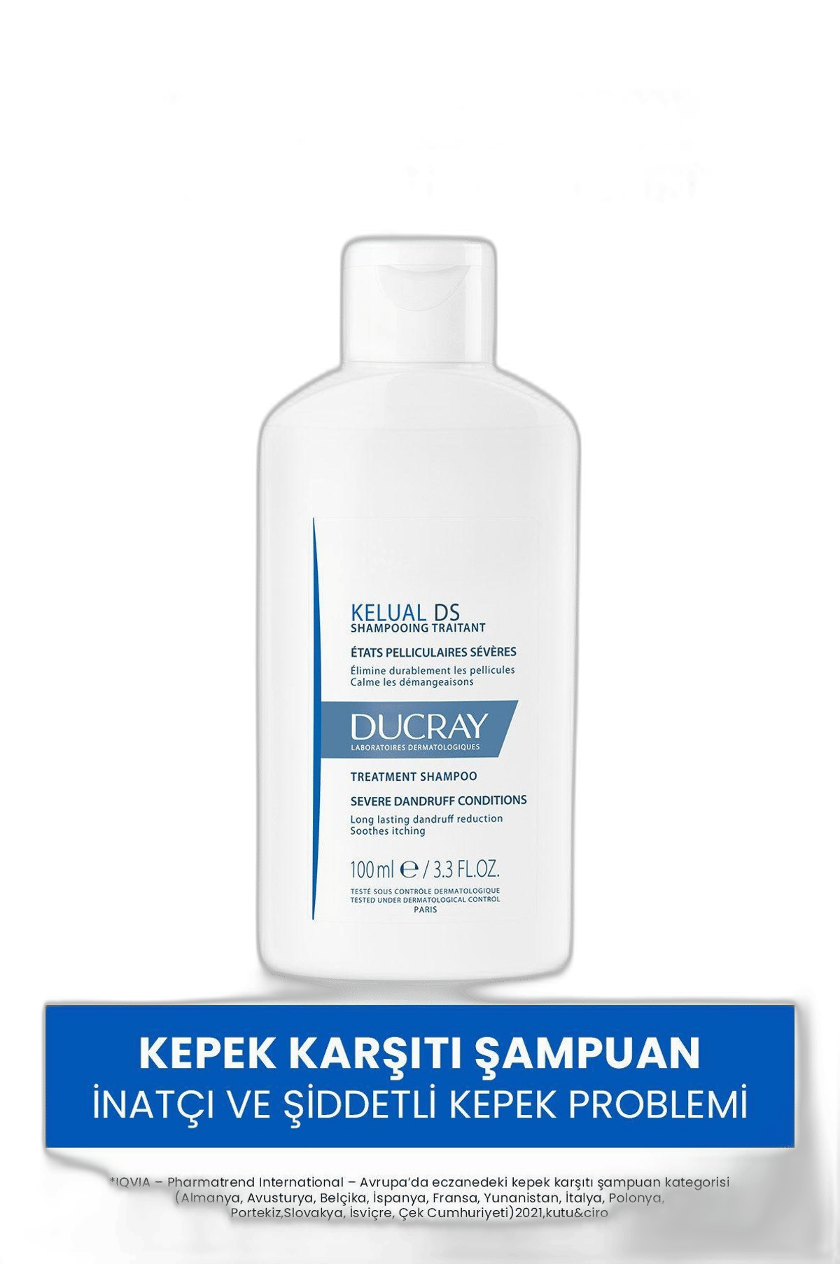 DUCRAY KELUAL DS SHAMPOOING TRAITANT ANTIPELLICULAIRE ANTIRECIDIVE INATCI VE SIDDETLI KEPEK KARSITI BAKIM SAMPUANI 100 ml şişeKepek KarşıtıPIERRE FABRE1MST-9049DUCRAY KELUAL DS SHAMPOOING TRAITANT ANTIPELLICULAIRE ANTIRECIDIVE INATCI VE SIDDETLI KEPEK KARSITI BAKIM SAMPUANI 100 ml şişe