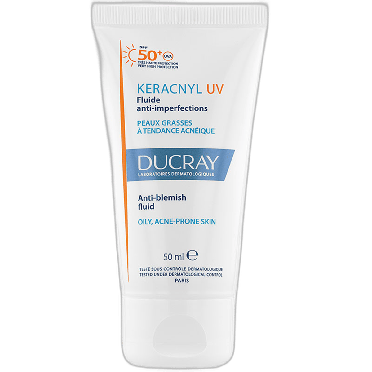 Ducray Keracnyl UV SPF50+ Yağlı Ciltler İçin Güneş Koruyucu 50 mlLekeli Ciltler İçin Güneş KremiDucray1MST-15381Ducray Keracnyl UV SPF50+ Yağlı Ciltler İçin Güneş Koruyucu 50 ml