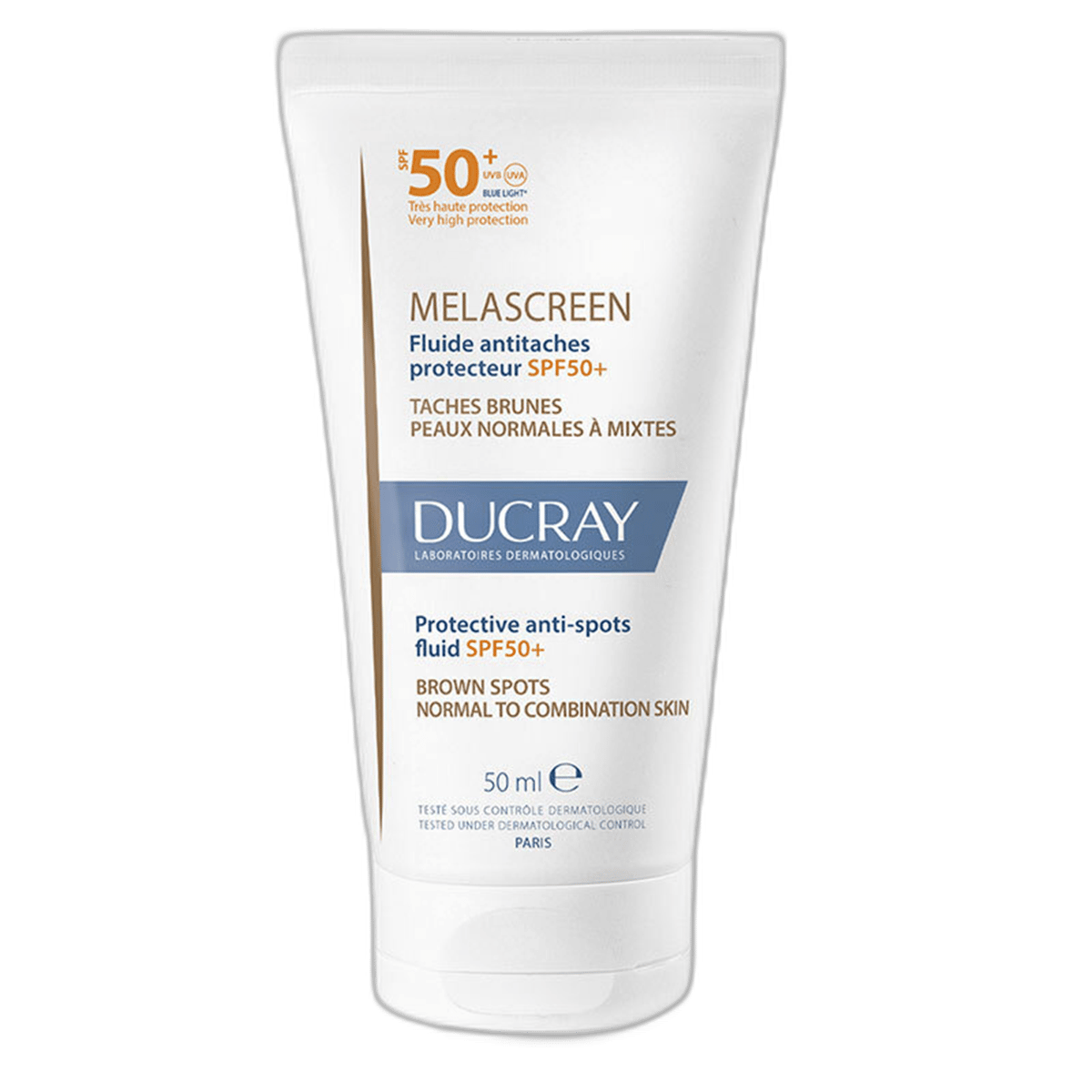DUCRAY MELASCREEN PROTECTIVE ANTI-SPOTS FLUID SPF50+ CREAM 50 ml tüpGüneş Kremi & JeliPIERRE FABRE1MST-14901DUCRAY MELASCREEN PROTECTIVE ANTI-SPOTS FLUID SPF50+ CREAM 50 ml tüp