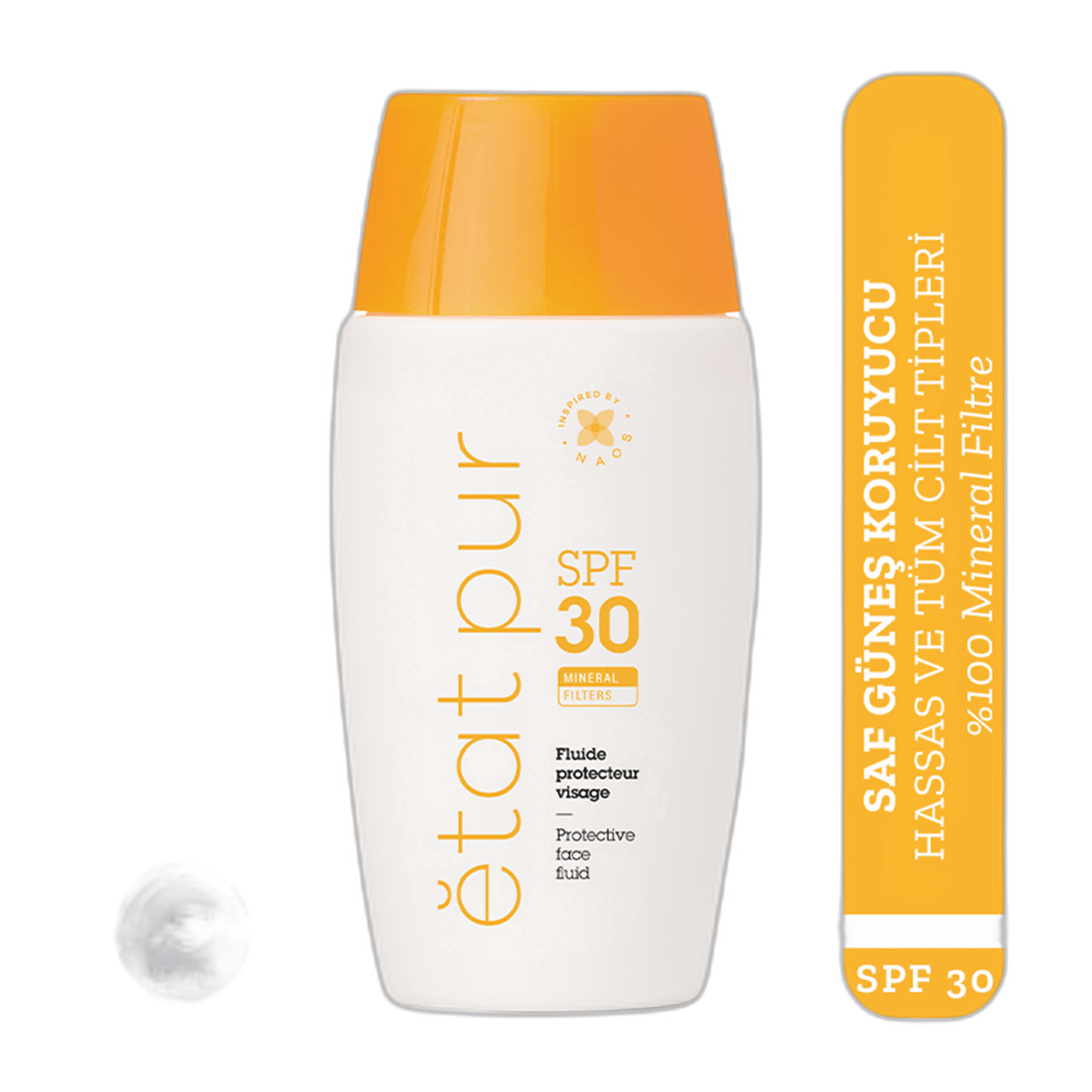 ETAT PUR PROTECTIVE FACE FLUID SPF30 CREAM 40 ml şişeGüneş Kremi & JeliNAOS İSTANBUL1MST-14903ETAT PUR PROTECTIVE FACE FLUID SPF30 CREAM 40 ml şişe