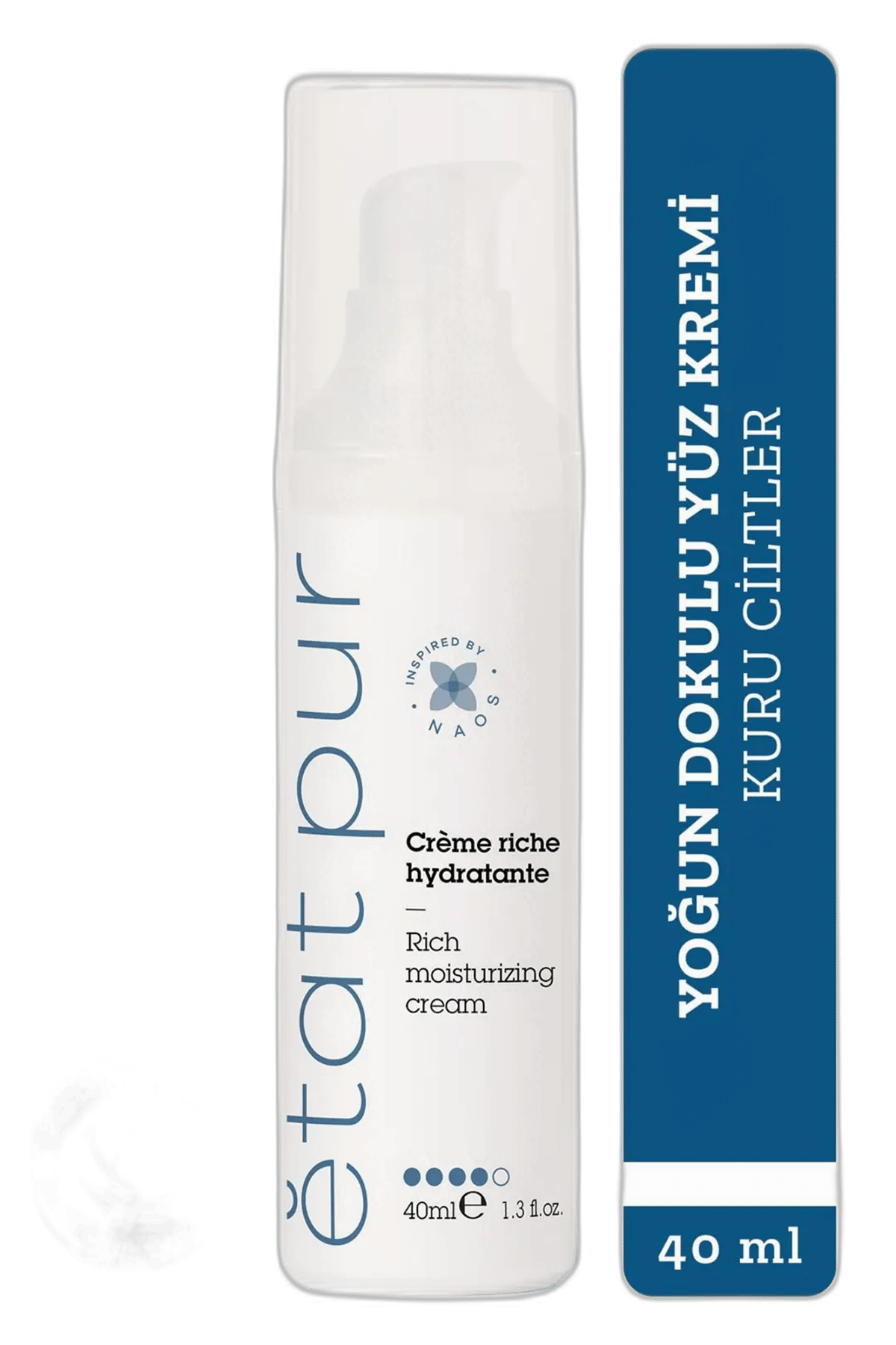 ETAT PUR RICH MOISTURIZING CREAM 40 ml şişeYüz KremiNAOS İSTANBUL1MST-12813ETAT PUR RICH MOISTURIZING CREAM 40 ml şişe