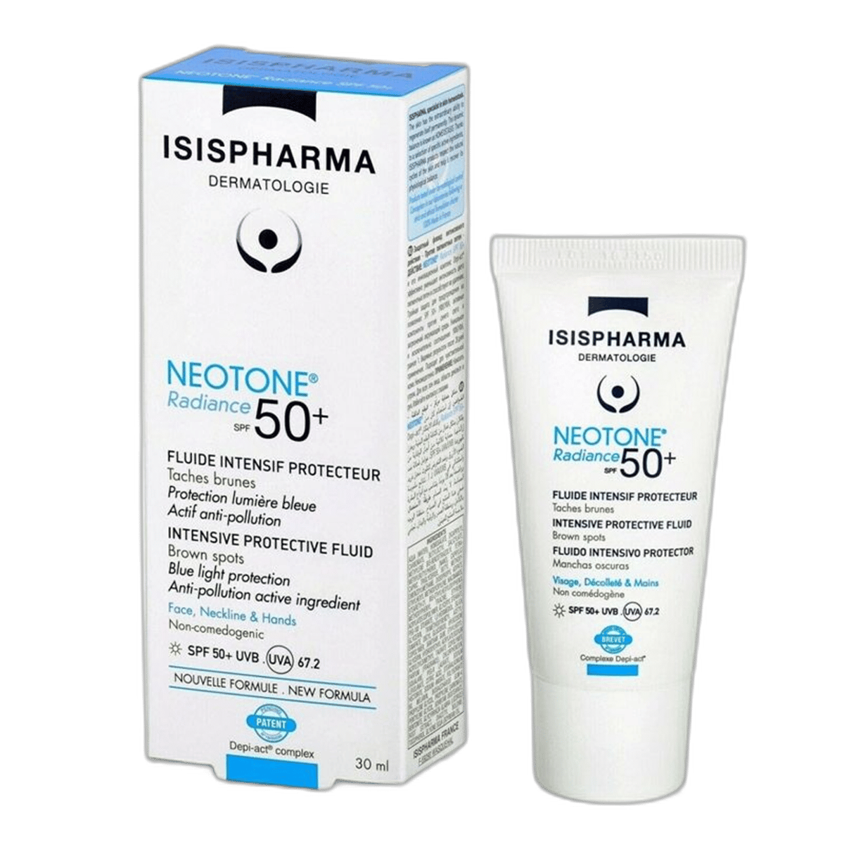 ISISPHARMA NEOTONE RADIANCE SPF50+ INTENSIVE PROTECTIVE FLUID CREAM 30 ml tüpGüneş Kremi & JeliTE-HA KOZMETİK1MST-14978ISISPHARMA NEOTONE RADIANCE SPF50+ INTENSIVE PROTECTIVE FLUID CREAM 30 ml tüp