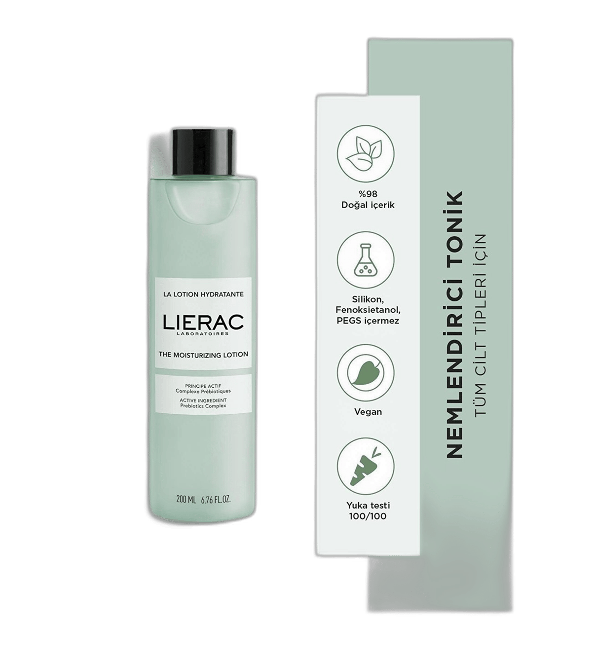 LIERAC MOISTURIZING LOTION 200 ml şişeMakyaj Temizleme Suyu & Sütü & KöpüğüVELENA1MST-13753LIERAC MOISTURIZING LOTION 200 ml şişe