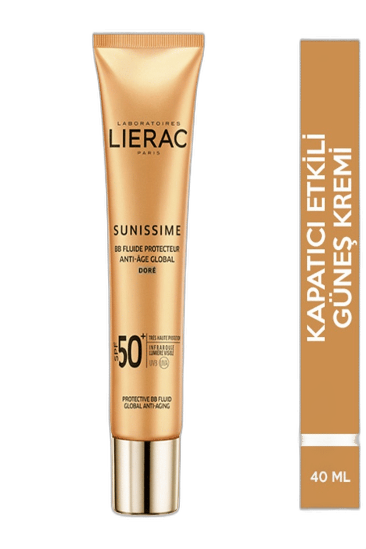 LIERAC SUNISSIME PROTECTIVE BB FLUID SPF 50+ CREAM 40 ml tüpGüneş Kremi & JeliVELENA1MST-14908LIERAC SUNISSIME PROTECTIVE BB FLUID SPF 50+ CREAM 40 ml tüp