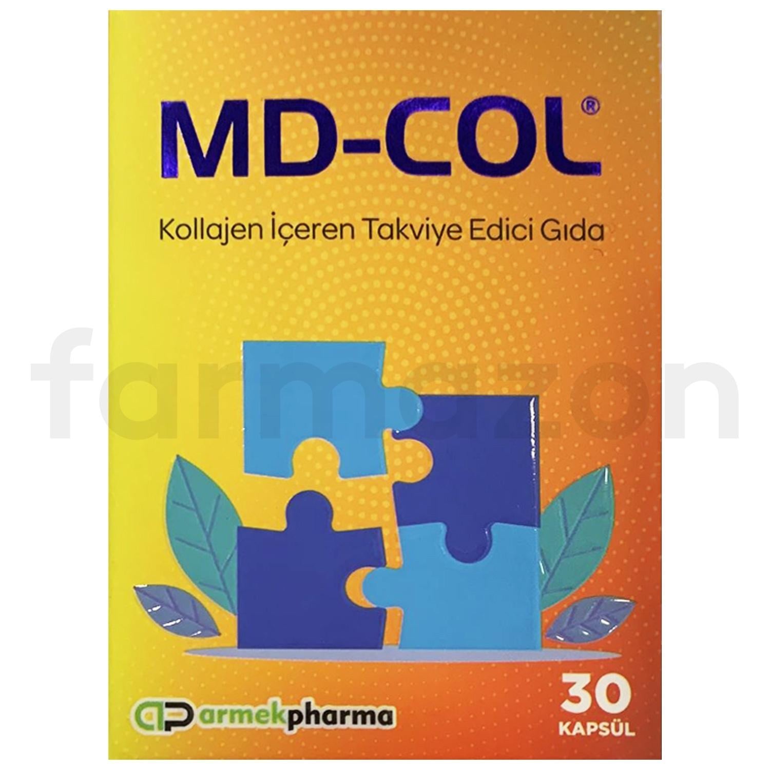 MDCOL Kolajen 30 KapsülKolajenHonor İlaçHONOR-MDCOL30MDCOL Kolajen 30 Kapsül