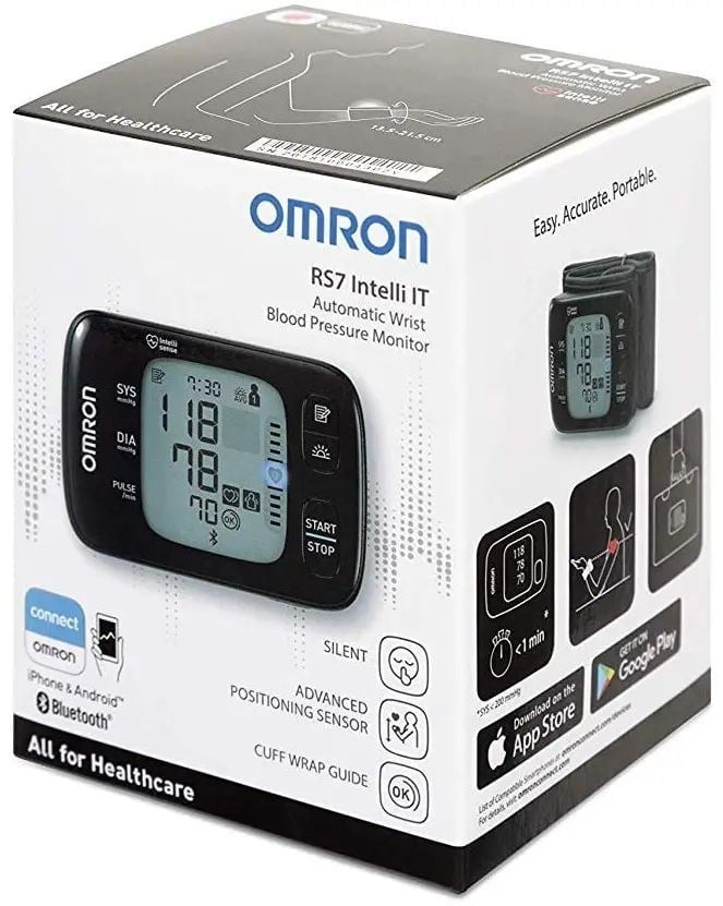 MEDİKALOMRONomronRS7BILEKTANSIYON ALETI RS7 BILEK TIPI DIGITAL