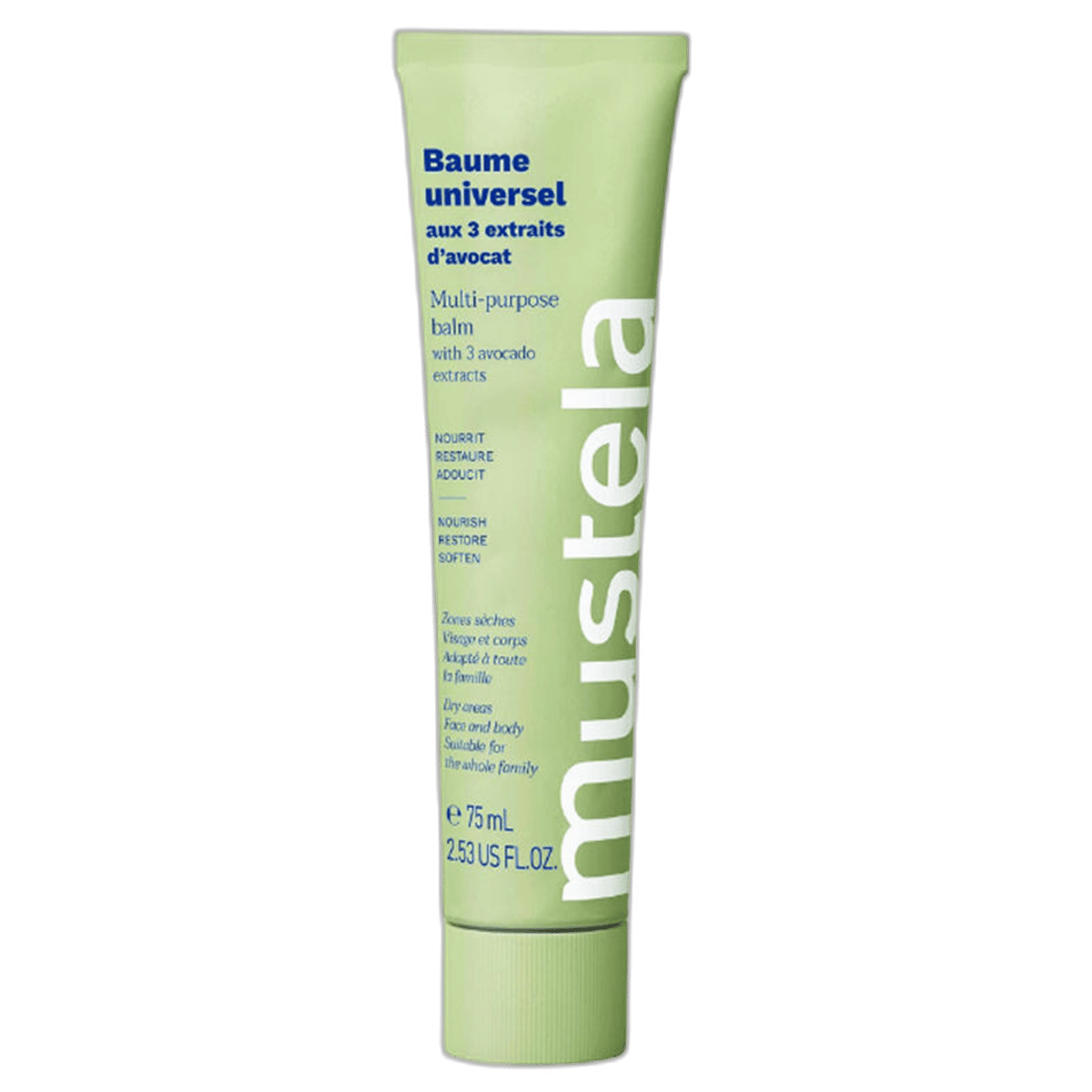 MUSTELA 3 ETKILI AVOKADO BALSAM 75 ml tüpYüz KremiGERÇEK KOZMETIK1MST-10748MUSTELA 3 ETKILI AVOKADO BALSAM 75 ml tüp