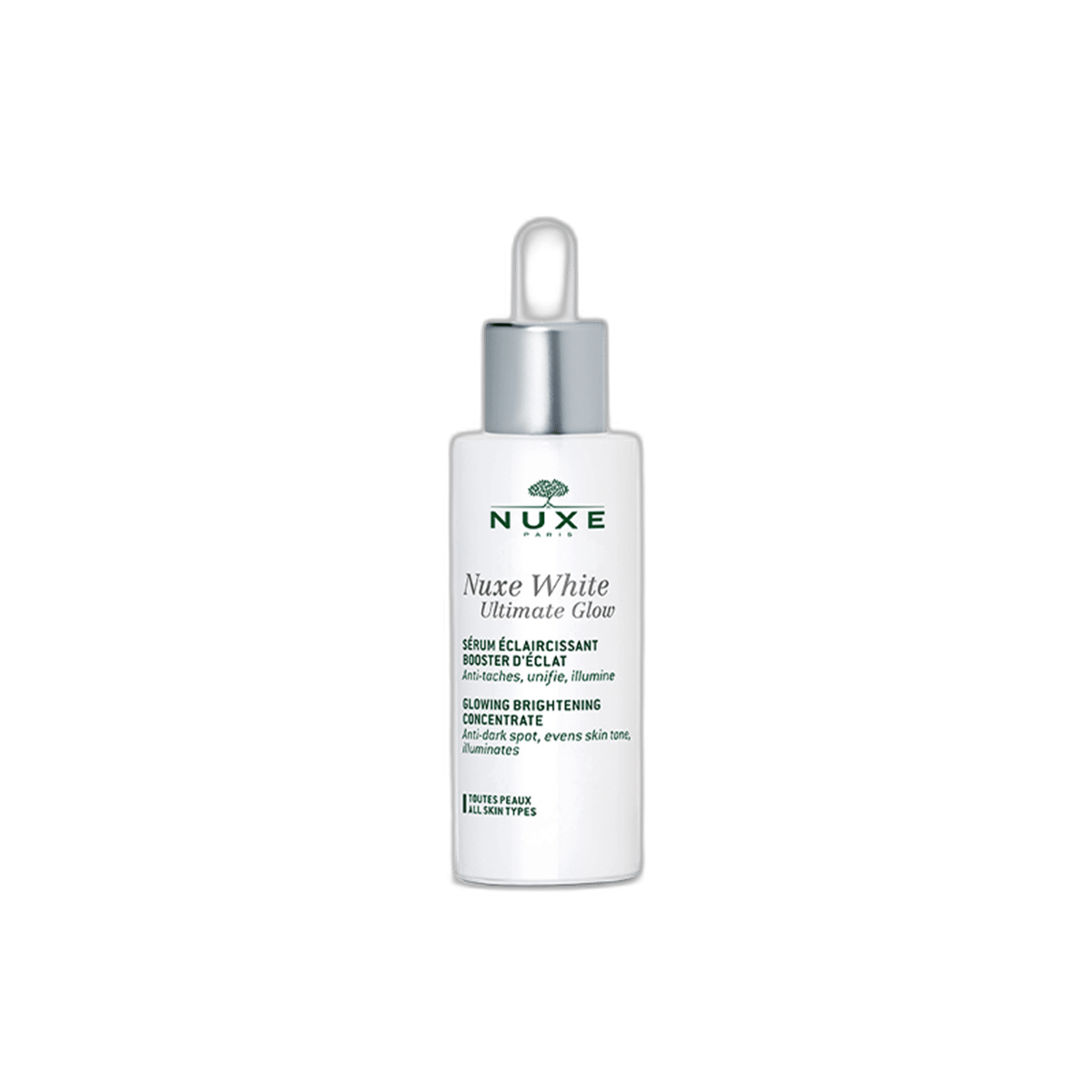 NUXE WHITE ULTIMATE GLOW SERUM 30 ml şişeYüz SerumuFARMAREYON KOZMETİK1MST-14102NUXE WHITE ULTIMATE GLOW SERUM 30 ml şişe
