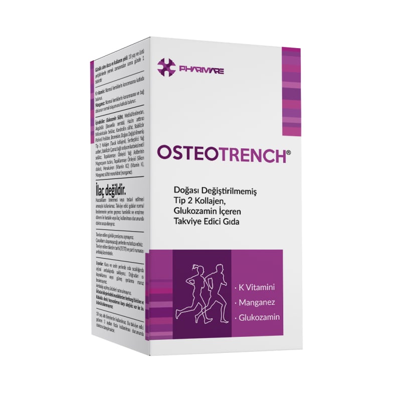 Osteotrench Tip 2 Kolajen 60 TabletKolajenPharmarePHARMARE-OSTEOTRENCH60Osteotrench Tip 2 Kolajen 60 Tablet