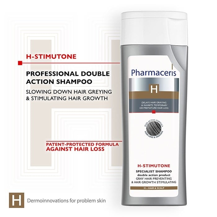 PHARMACERIS H H-STIMUTONE DOUBLE ACTION SPECIALIST SHAMPOO 250 ml şişeSaç Dökülmesi KarşıtıBY PHARMA KOZMETİK1MST-9025PHARMACERIS H H-STIMUTONE DOUBLE ACTION SPECIALIST SHAMPOO 250 ml şişe