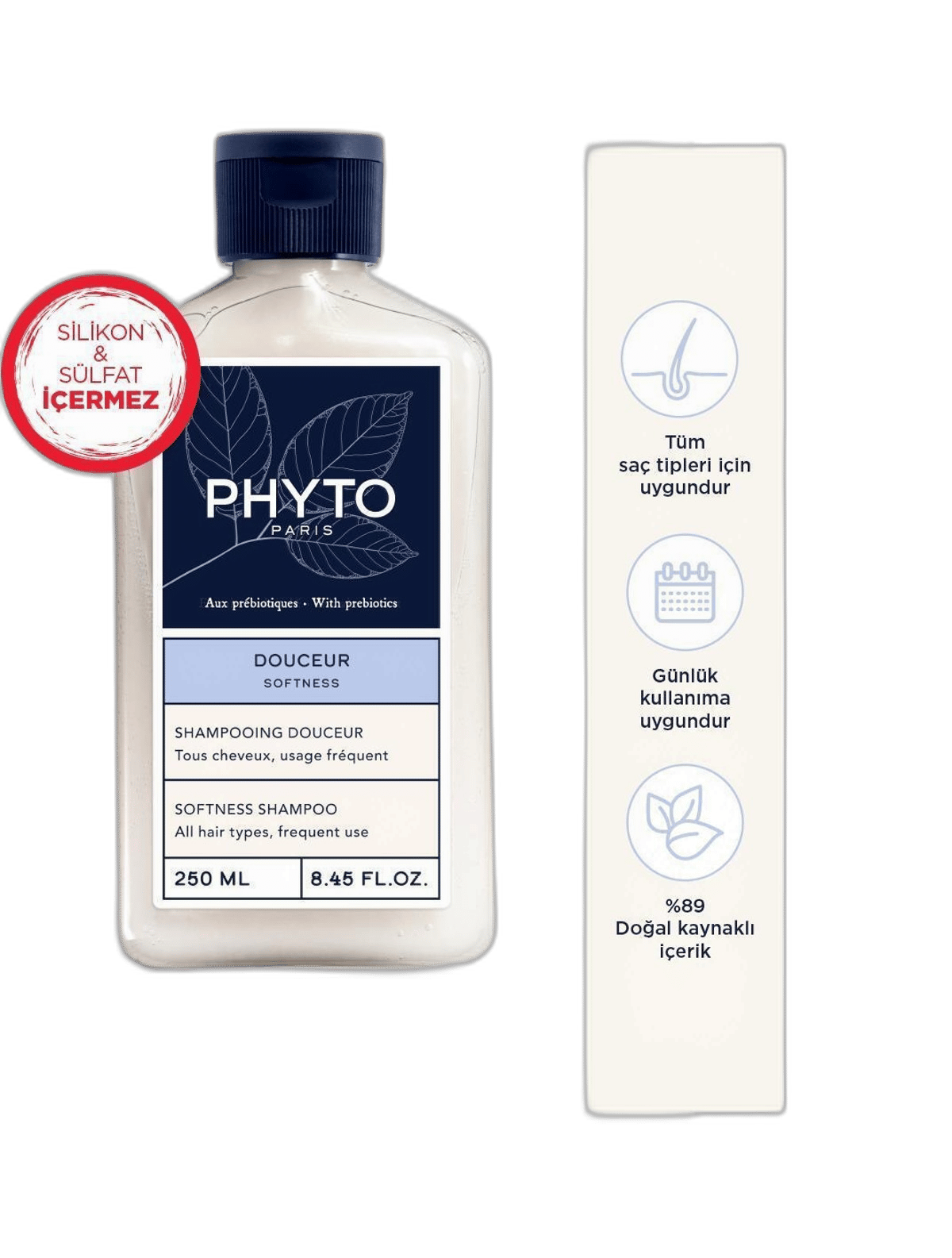 PHYTO DOUCEUR SOFTNESS SAMPUAN 250 ml şişeGüçlendirici-yıpranma KarşıtıLABORATOIRE NATIVE1MST-8888PHYTO DOUCEUR SOFTNESS SAMPUAN 250 ml şişe
