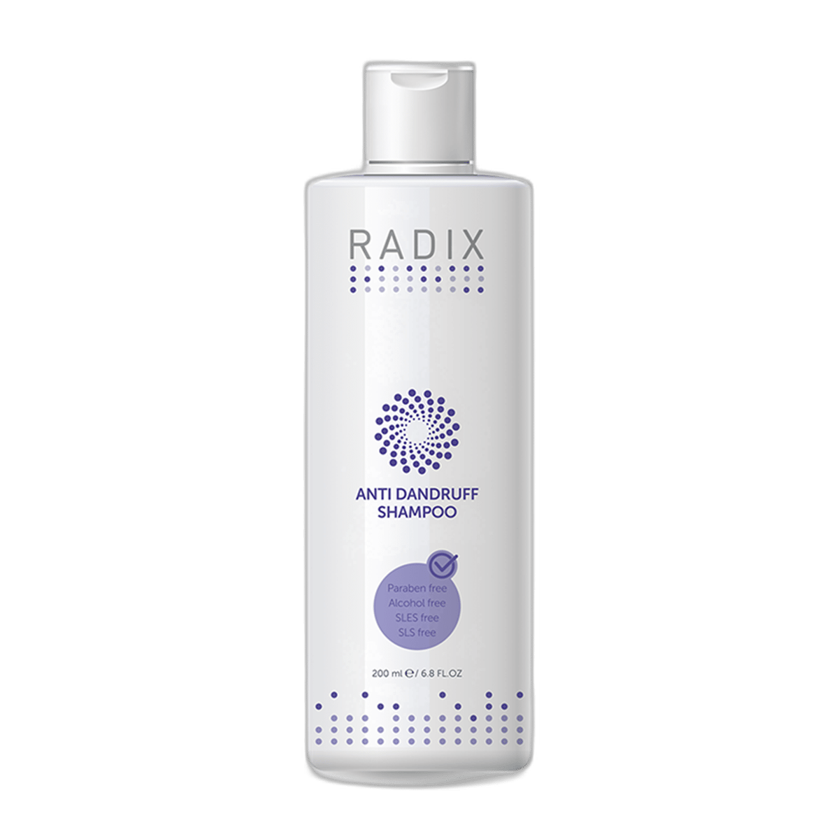 RADIX ANTI DANDRUFF SHAMPOO 200 ml şişeKepek KarşıtıJUVECO İLAÇ1MST-9150RADIX ANTI DANDRUFF SHAMPOO 200 ml şişe