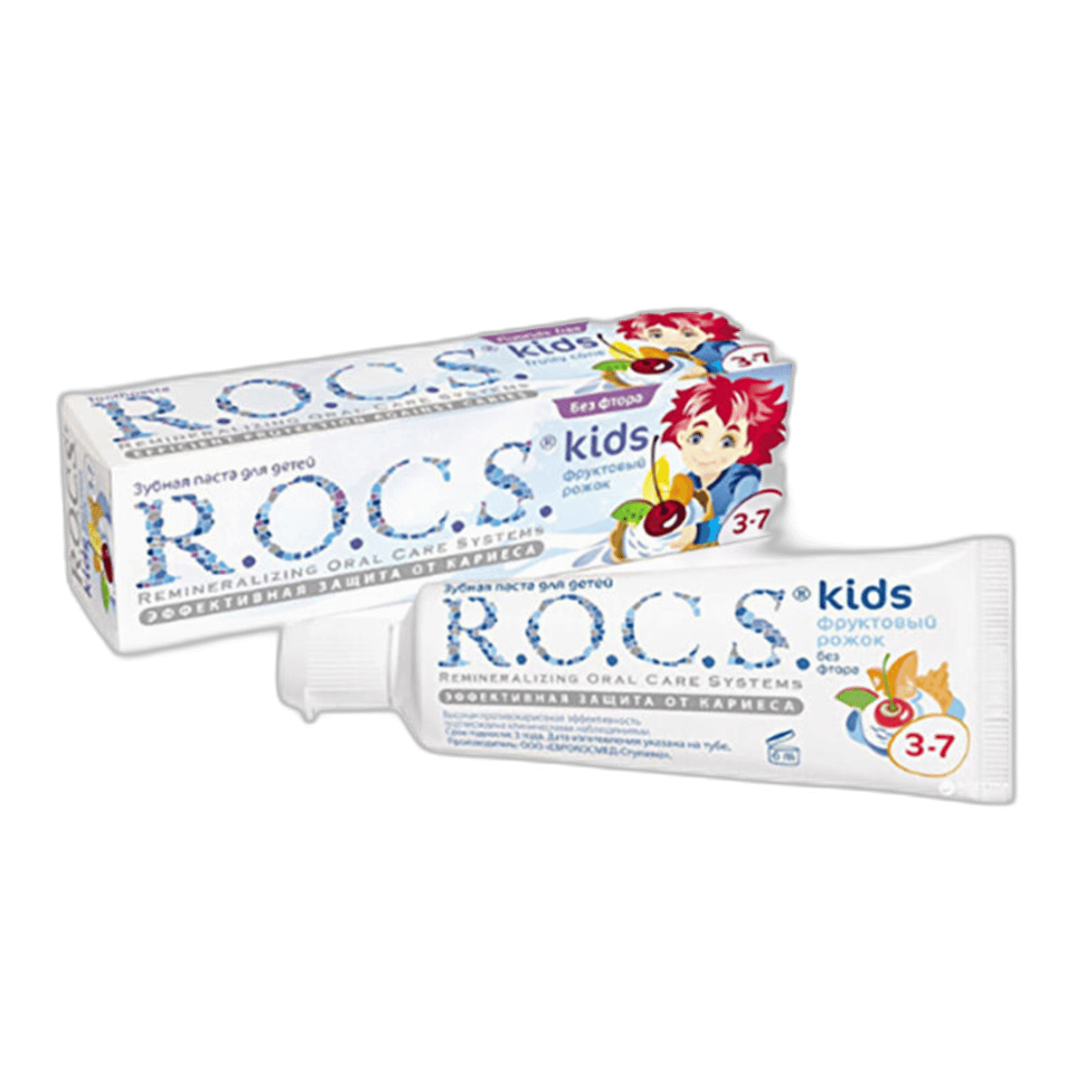 ROCS KIDS 3-7 MEYVELI DIS MACUNU 35 ml tüpDiş MacunuDENTAVİT1MST-8669ROCS KIDS 3-7 MEYVELI DIS MACUNU 35 ml tüp