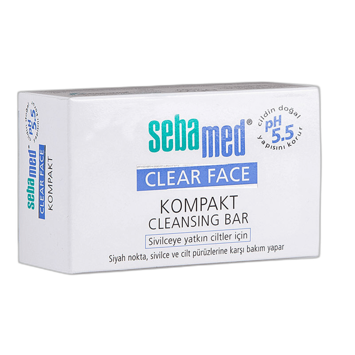 SEBAMED CLEAR FACE CLEANSING BAR COMPACT 1 barYüz Sabunu & Yüz ŞampuanıOMEGA PHARMA1MST-14539SEBAMED CLEAR FACE CLEANSING BAR COMPACT 1 bar