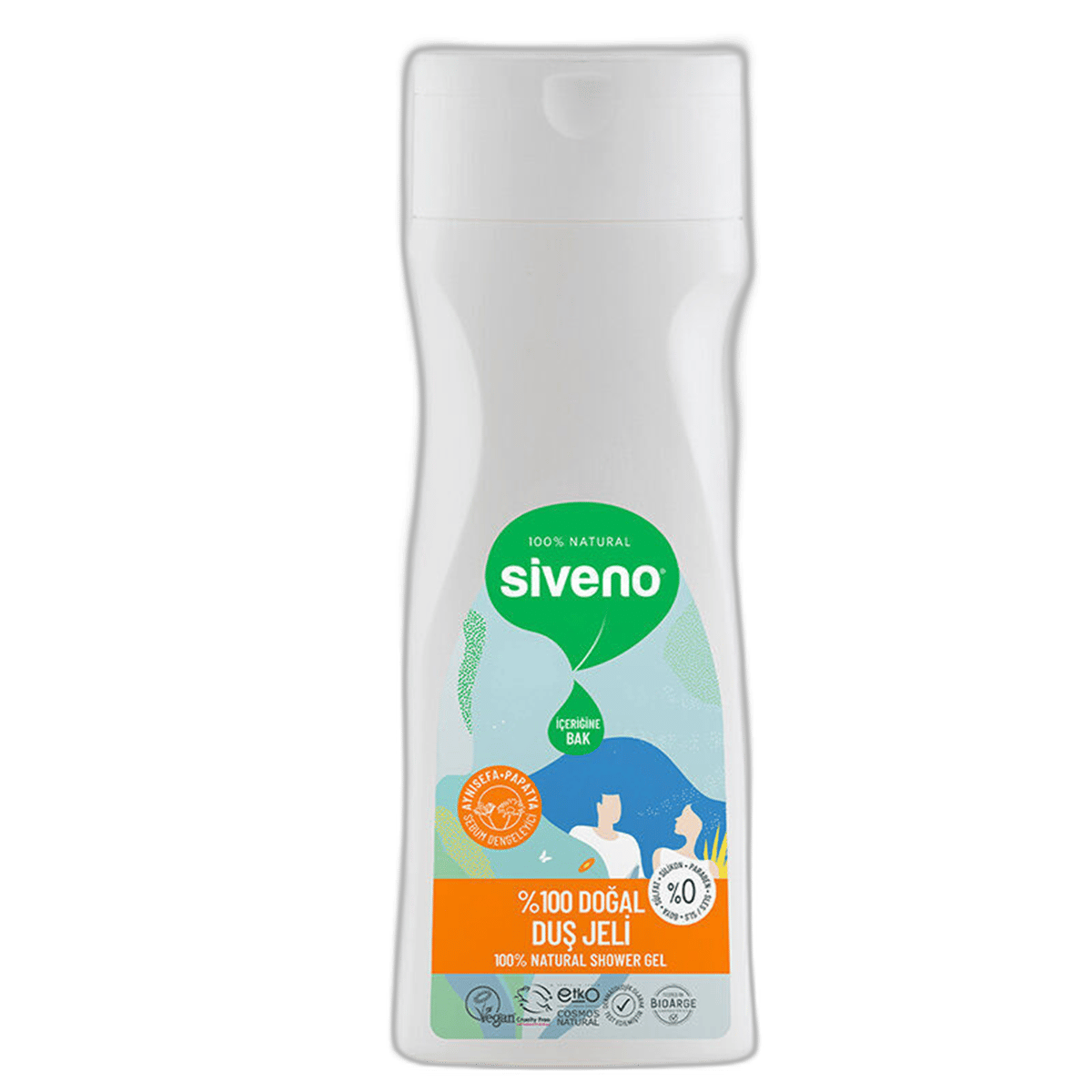 SIVENO DOGAL DUS JELI 300 ml şişeDuş JelleriGLOHE1MST-8497SIVENO DOGAL DUS JELI 300 ml şişe